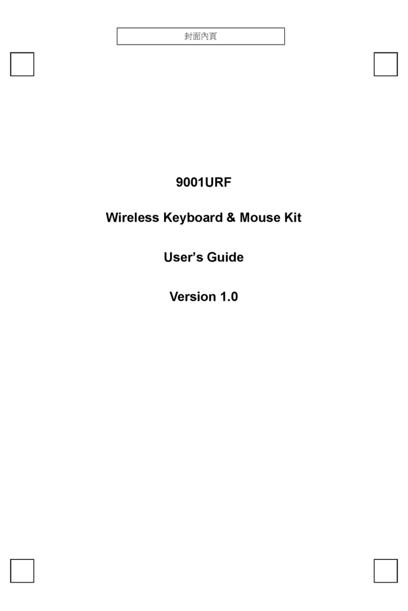 BTC 9001URF User manual