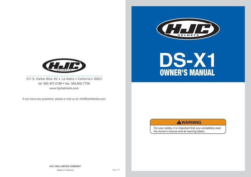 HJC DS-X1 User manual