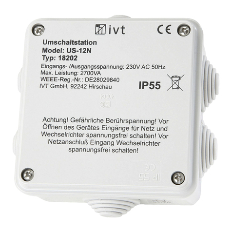 IVT US-12N User manual