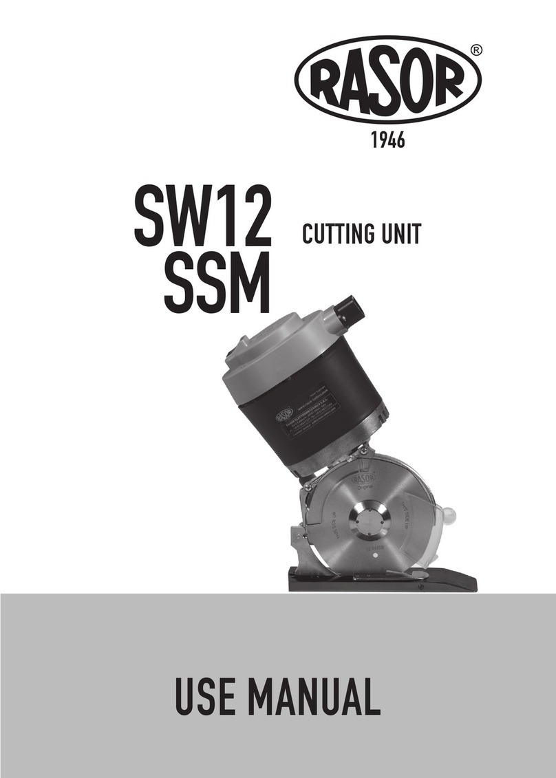 RASOR SW12SSM User manual