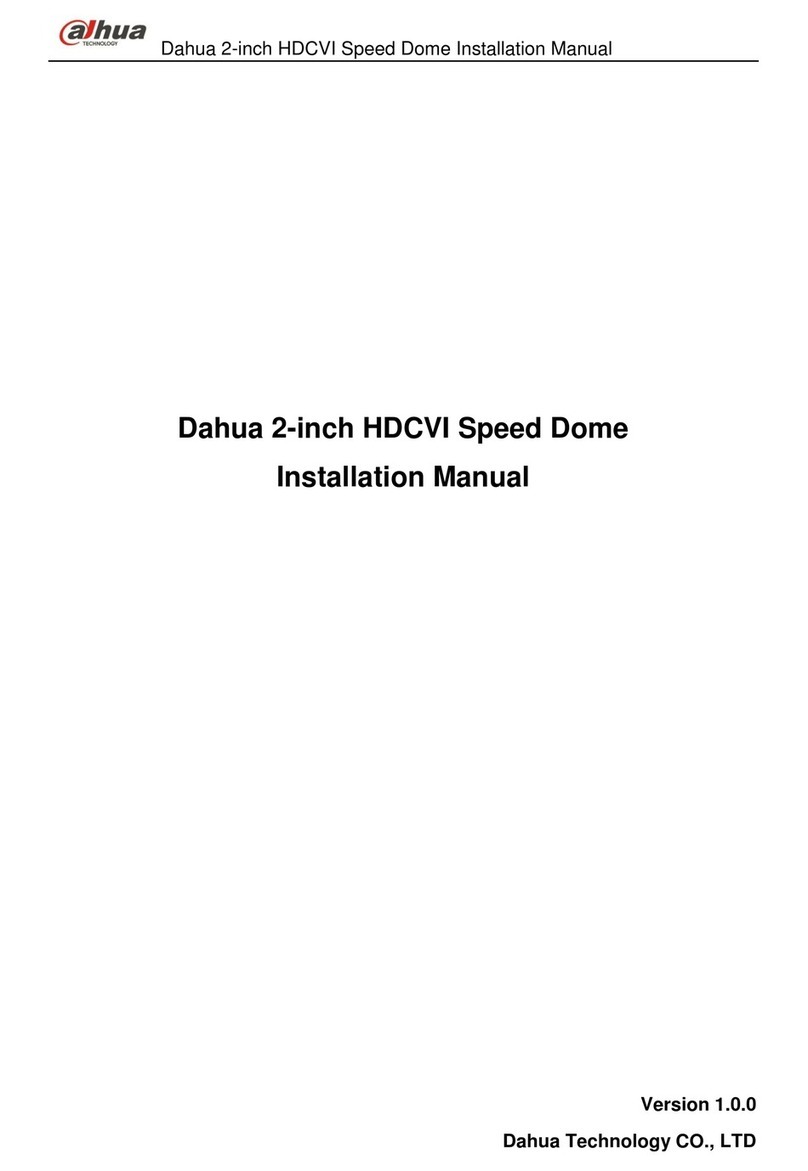 Dahua DH-SD22204I-GC User manual