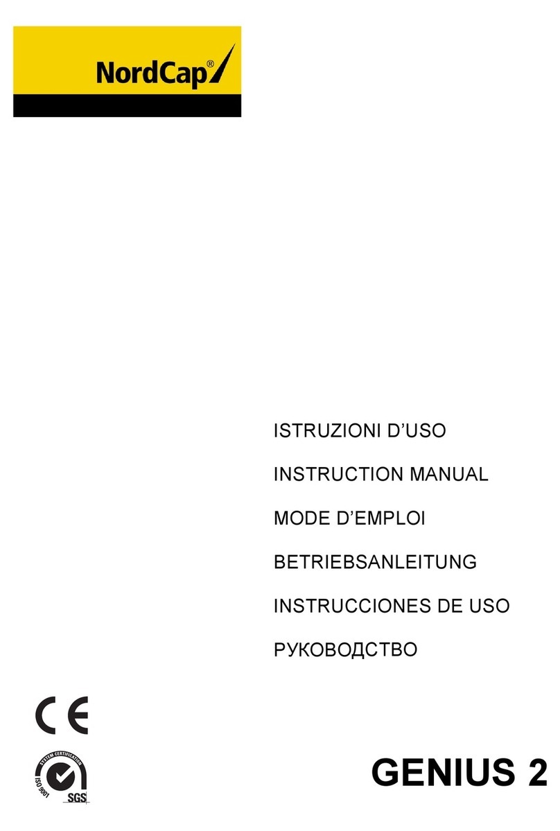 Nordcap Genius 2 GI H125 User manual