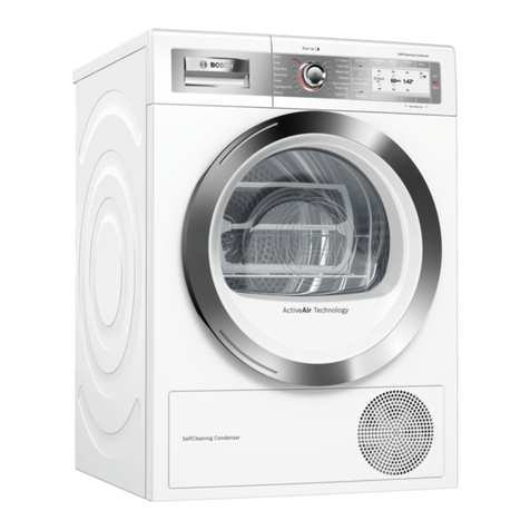 Bosch WTYH6791GB/07 Installation and operating instructions