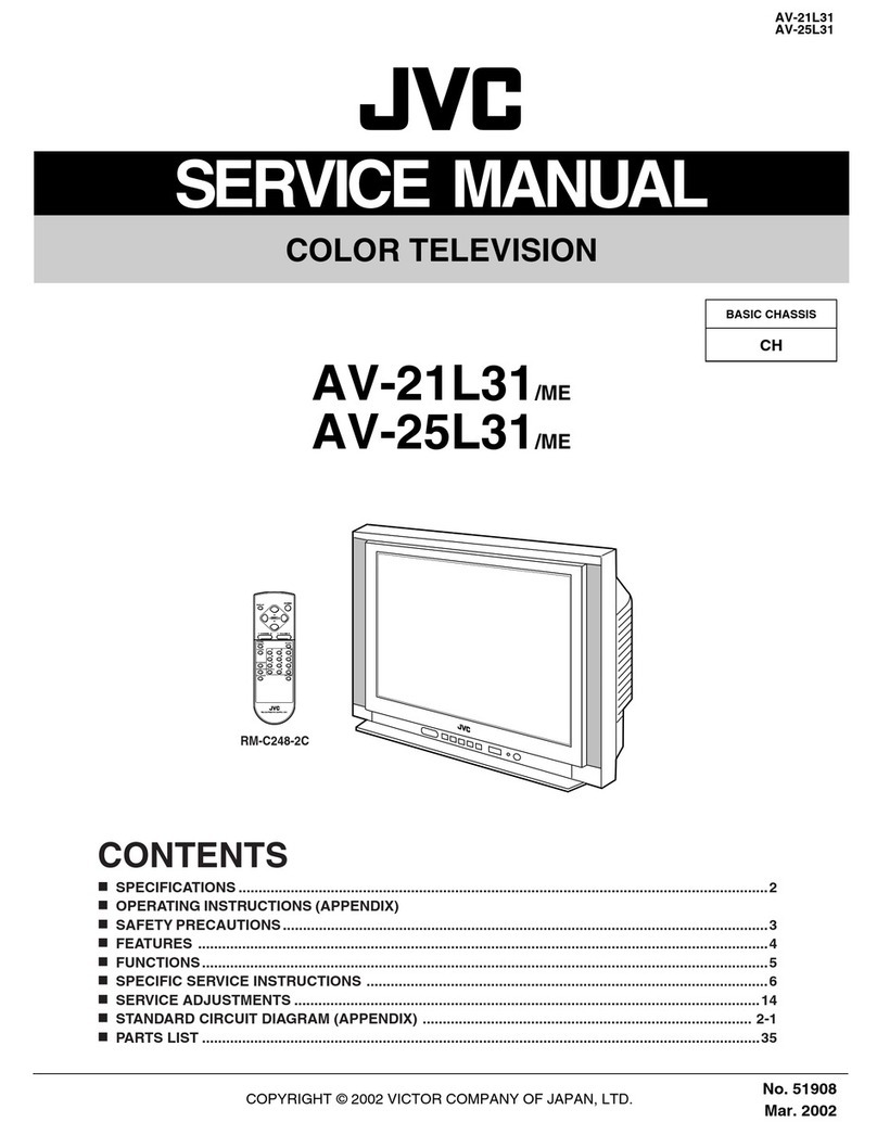 JVC AV-21L31/ME User manual JVC AV-21L31/ME User manual