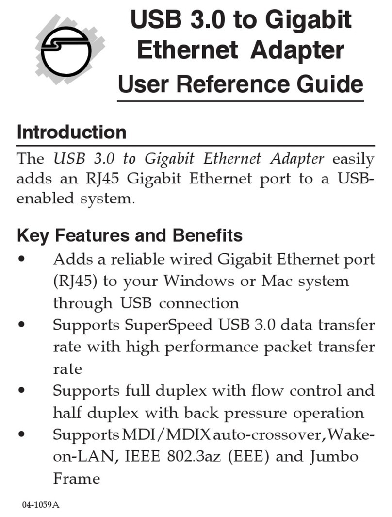 SIIG JU-NE0711-S1 Product information sheet SIIG JU-NE0711-S1 Product information sheet