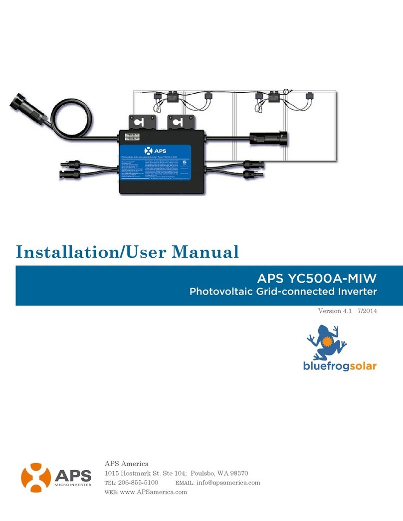 APS YC500A-MIW Installation & user manual