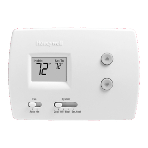 Honeywell TH3110DAIRCOMF installation guide