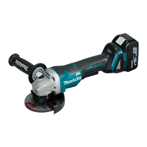 Makita DGA455 instruction manual