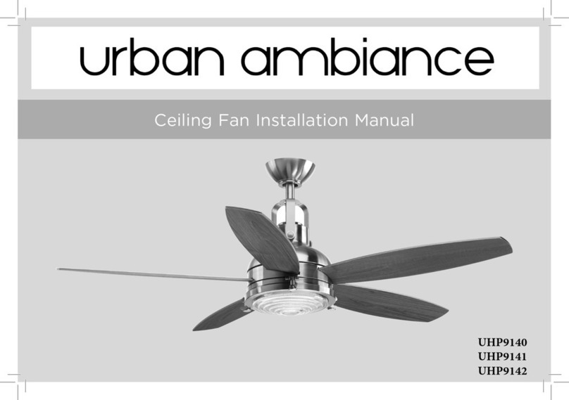 urban ambiance UHP9140 installation manual