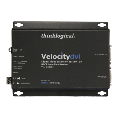 Thinklogical Velocitydvi-33 product manual