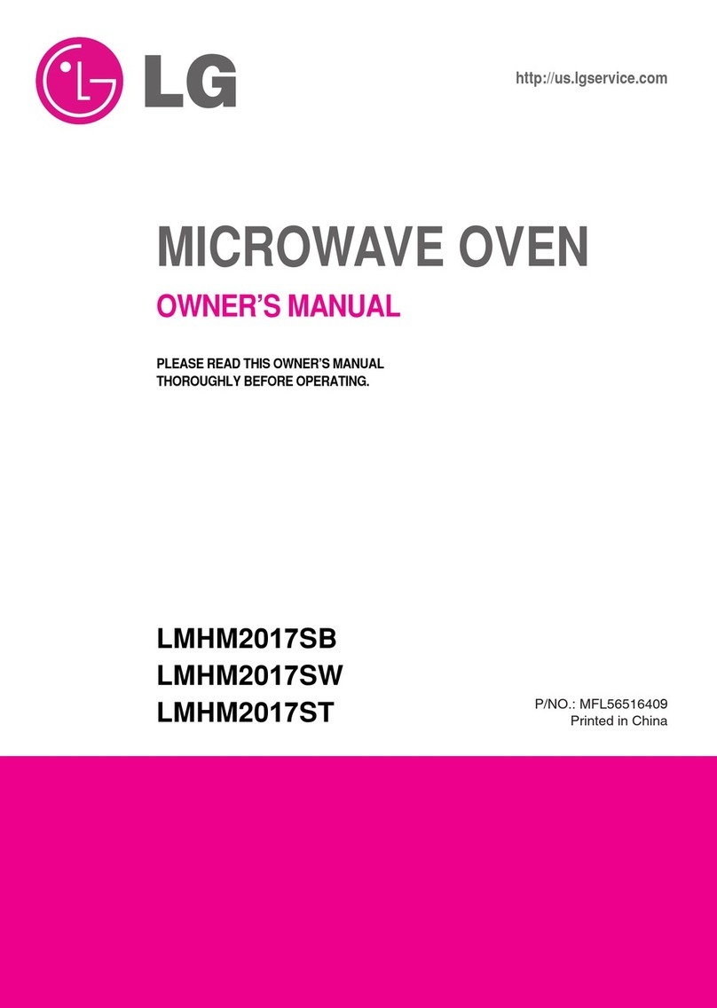 LG LMHM2017SW owner's manual