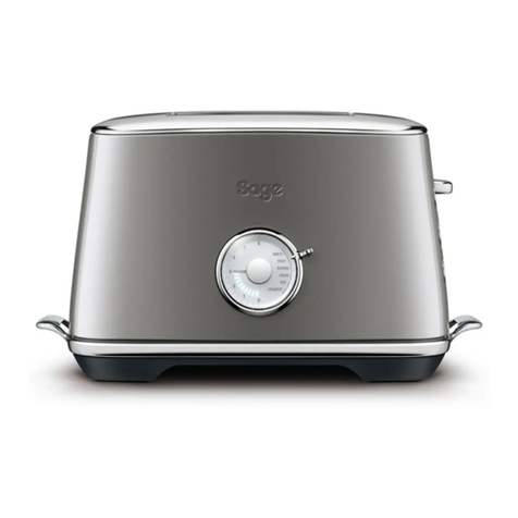 Sage Toast Select Luxe STA735SHY User manual Sage Toast Select Luxe STA735SHY User manual