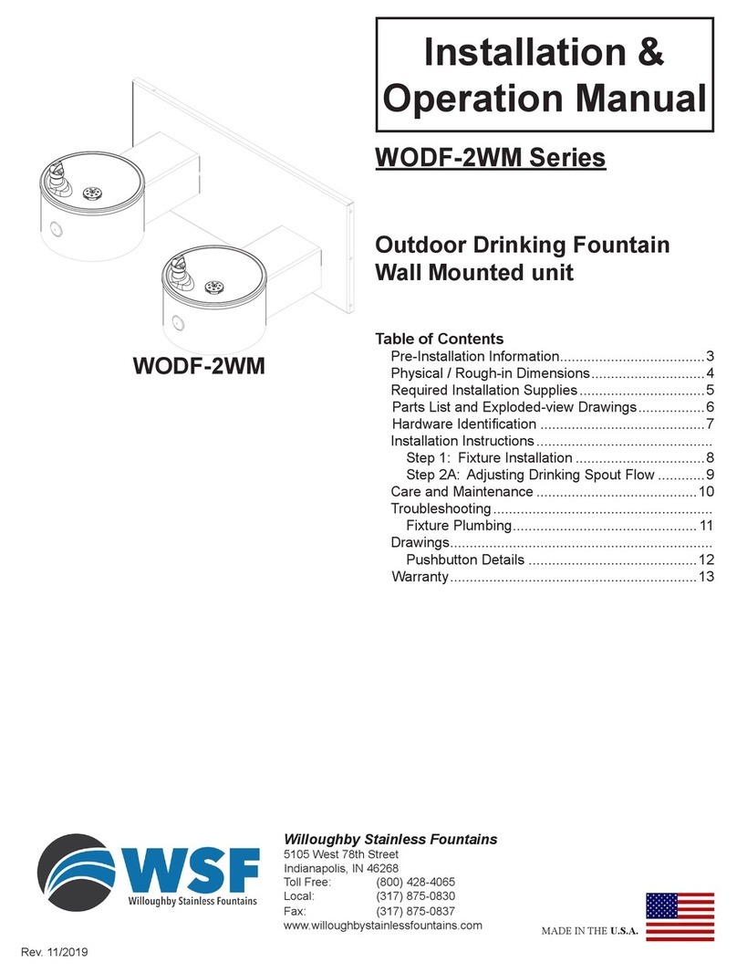 WSF WODF-2WM Series User manual