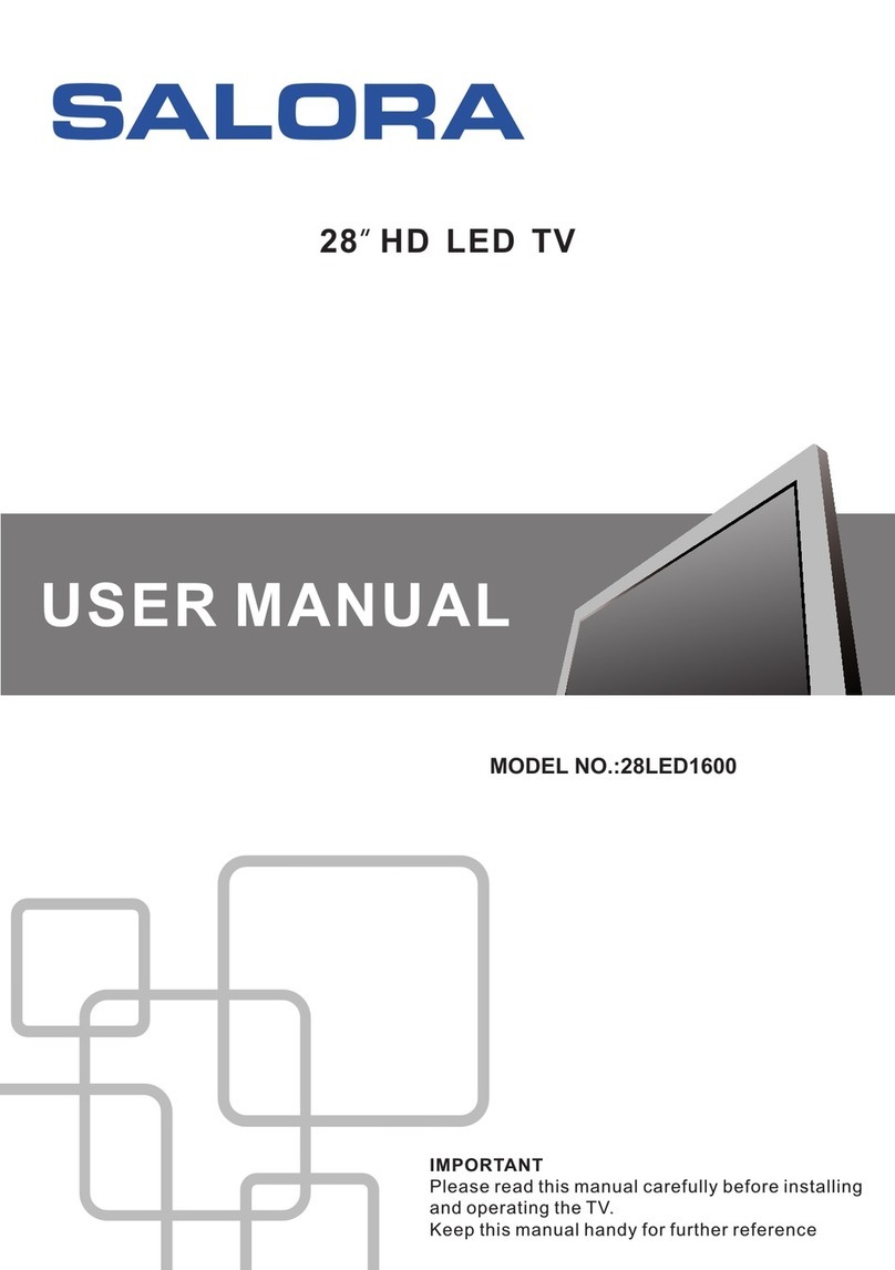 Salora 28LED1600 user manual