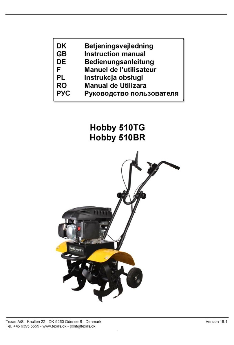 Texas Hobby 510TG instruction manual