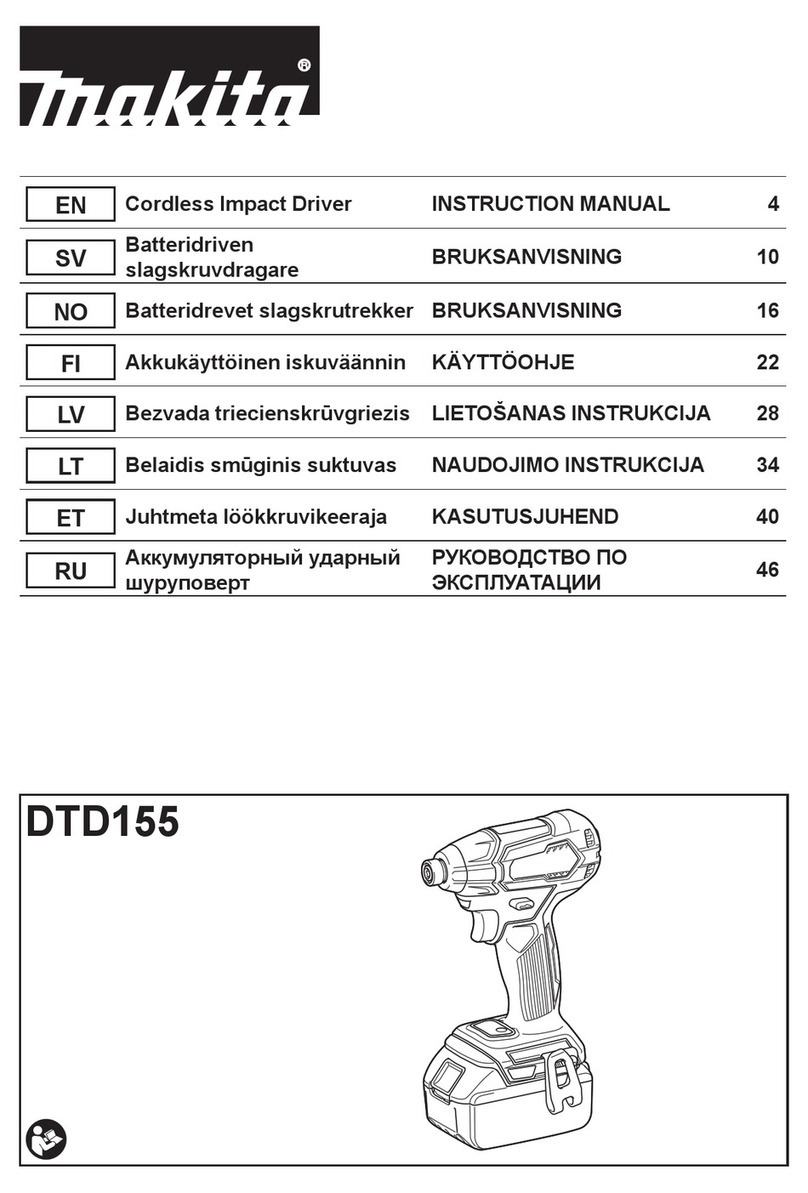 Makita DTD155RME instruction manual