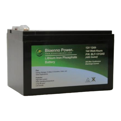 Bioenno Power BLF-1212AS user manual