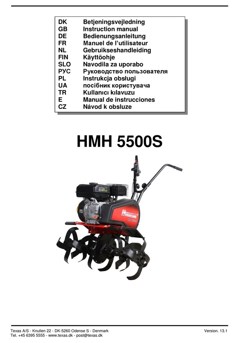 Texas HMH 5500S instruction manual