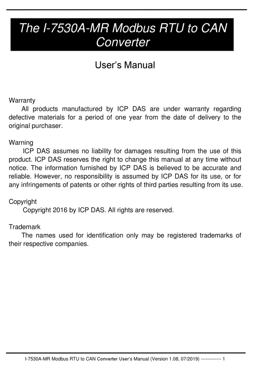 ICP DAS USA I-7530A-MR-G user manual