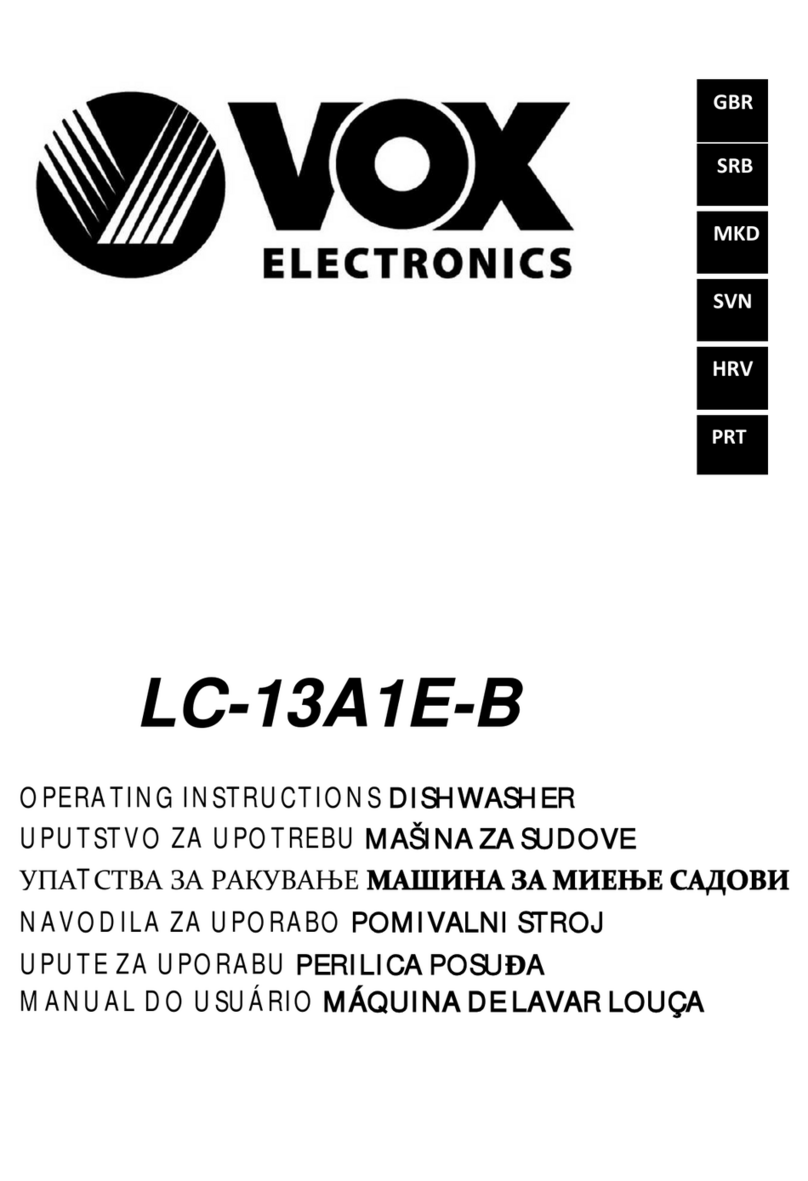 VOX electronics LC-13A1E-B User manual