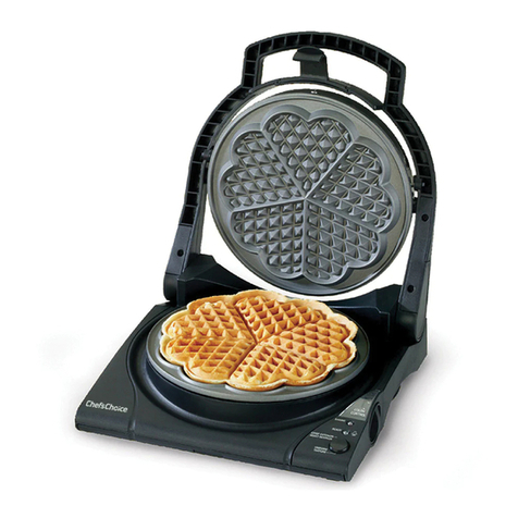 Chef's Choice WafflePro Express Taste/Texture Select 840 Instructions & recipes