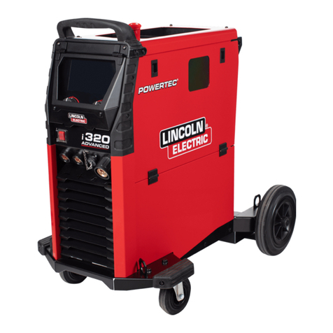 Lincoln Electric POWERTEC i320C STANDARD Operator's manual