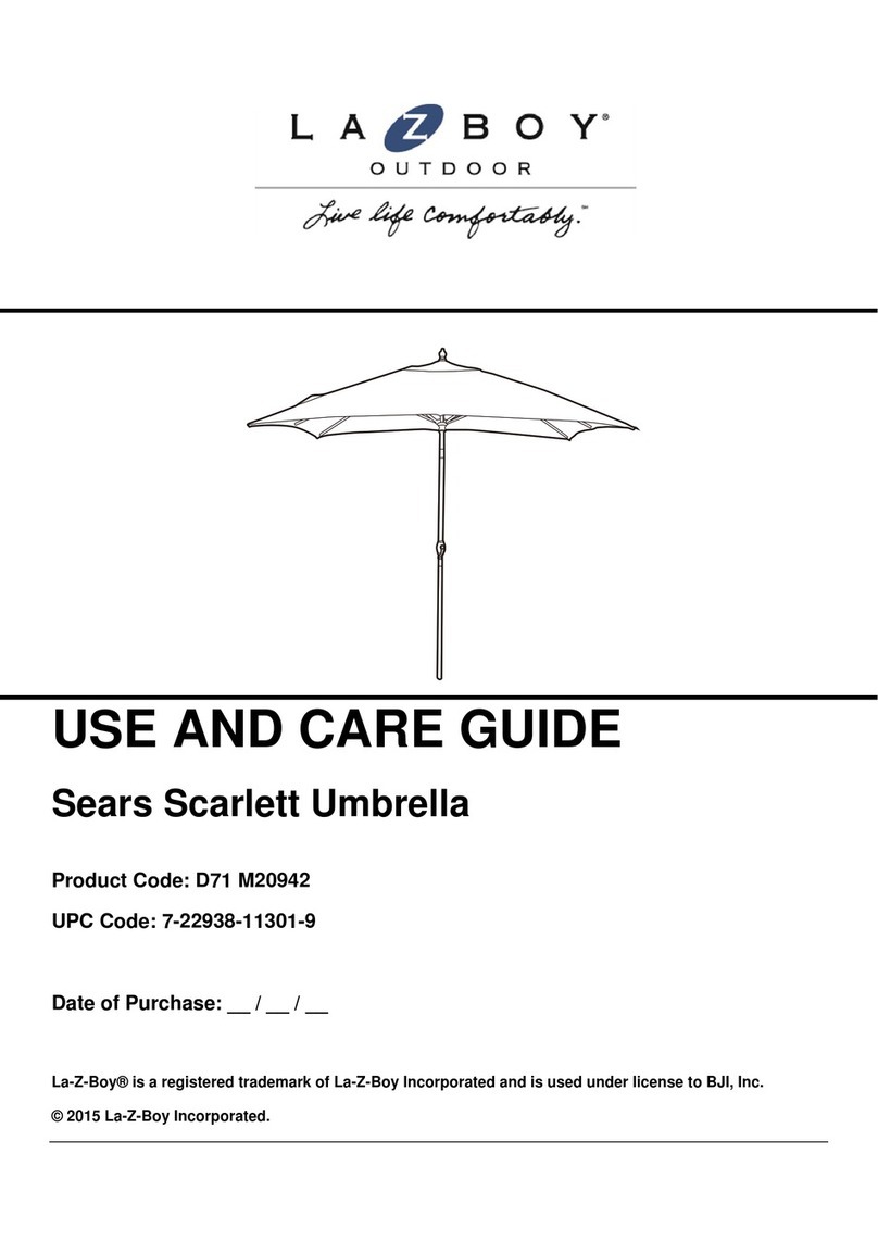 LAZBOY Scarlett D71 M20942 User manual