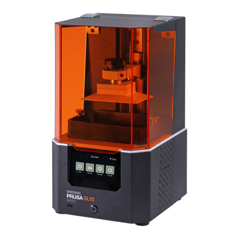 Prusa Research PRUSA SL1S SPEED User manual