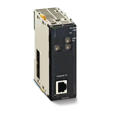 Omron PROFINET IO CJ1W-PRM21 Operation manual