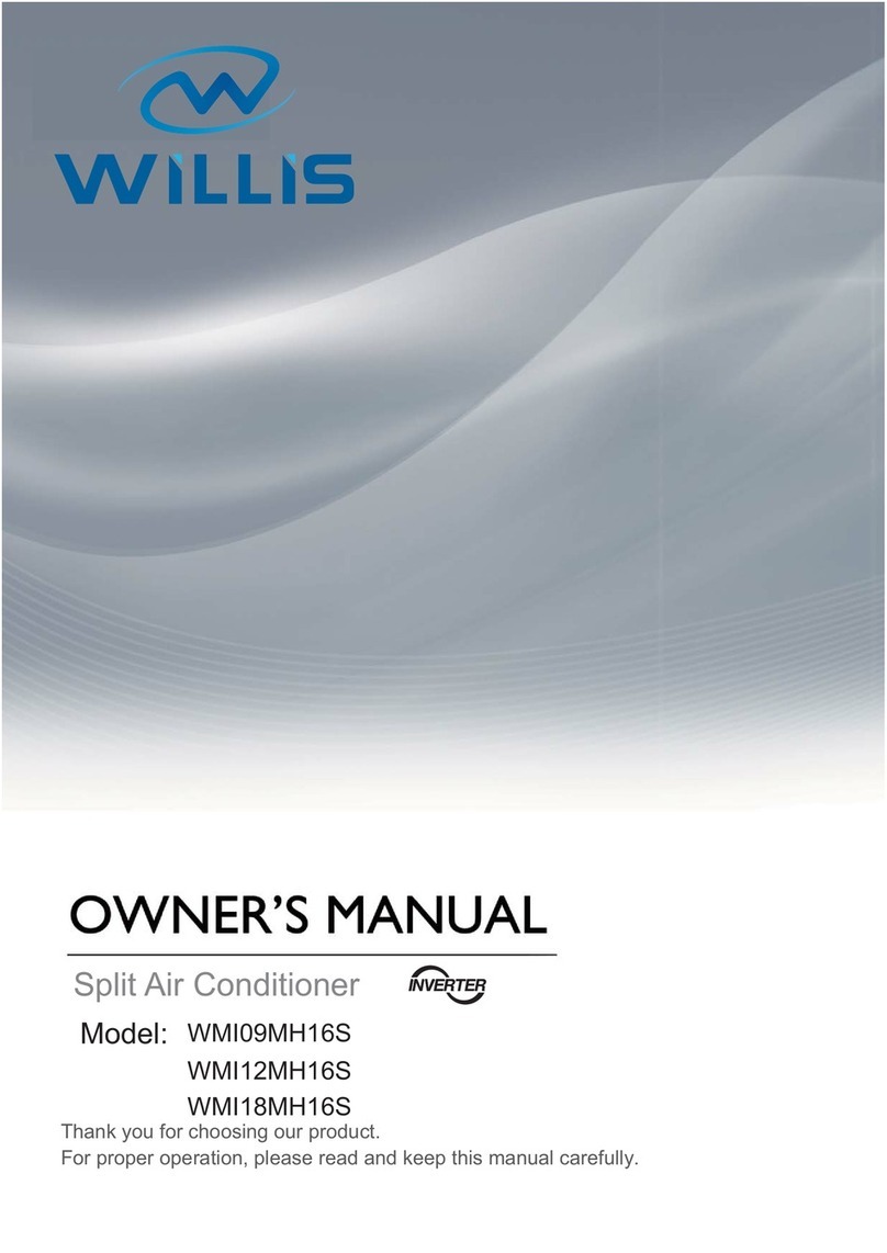 Willis WMI09MH16S User manual Willis WMI09MH16S User manual