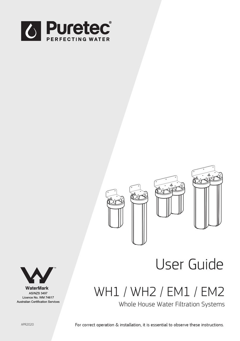 Puretec WH1 User manual