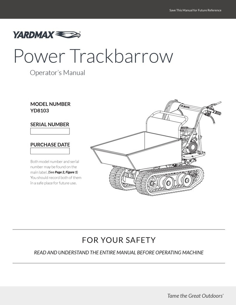 YARDMAX YD8103 User manual