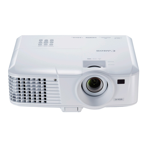 Canon LV-WX320 User manual