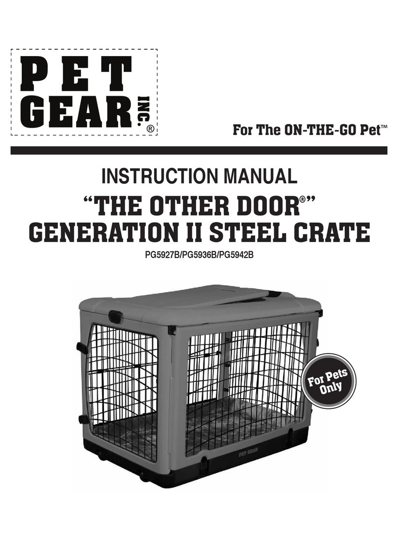 Pet Gear THE OTHER DOOR PG5927B instruction manual