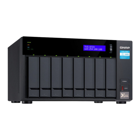 QNAP TVS 72X Series User manual
