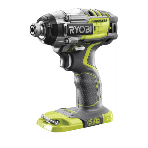 Ryobi R18IDBL User manual