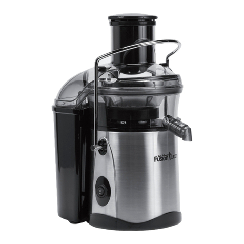 Jack LaLanne Fusion Juicer SHL-90 owner's manual
