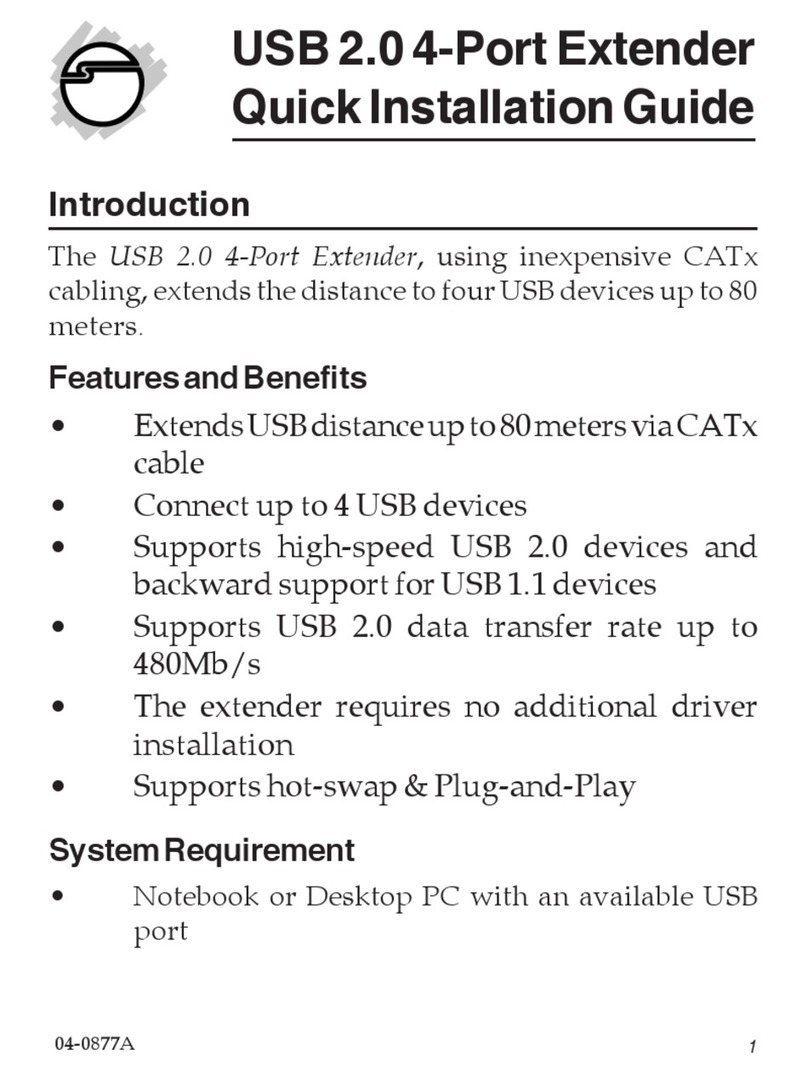 SIIG JU-EX0111-S1 User manual