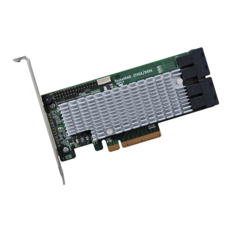 HighPoint RocketRAID 3700 Series Quick installation guide
