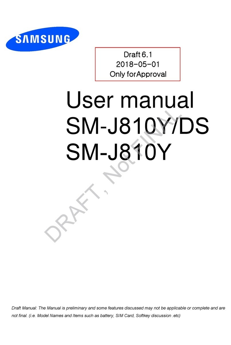 Samsung SM-J810Y/DS User manual