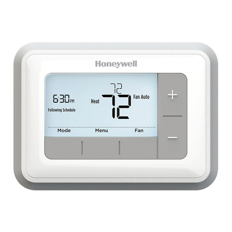 Honeywell Home RTH7400 Series User manual