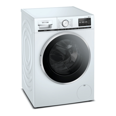 Siemens WM14XEH4GB User manual
