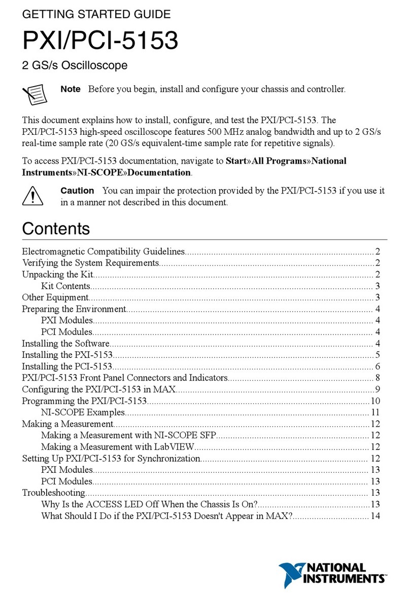 National Instruments PCI-5153 User manual