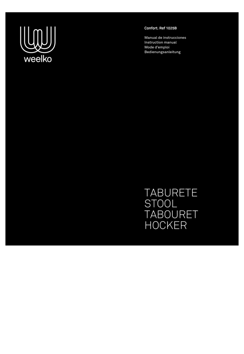 Weelko Comfort 1025B User manual Weelko Comfort 1025B User manual