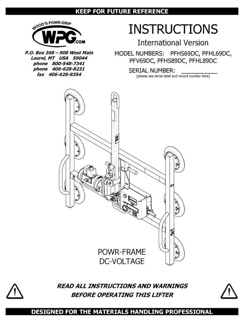 WOOD'S POWR-GRIP PFHS69DC instructions WOOD'S POWR-GRIP PFHS69DC instructions
