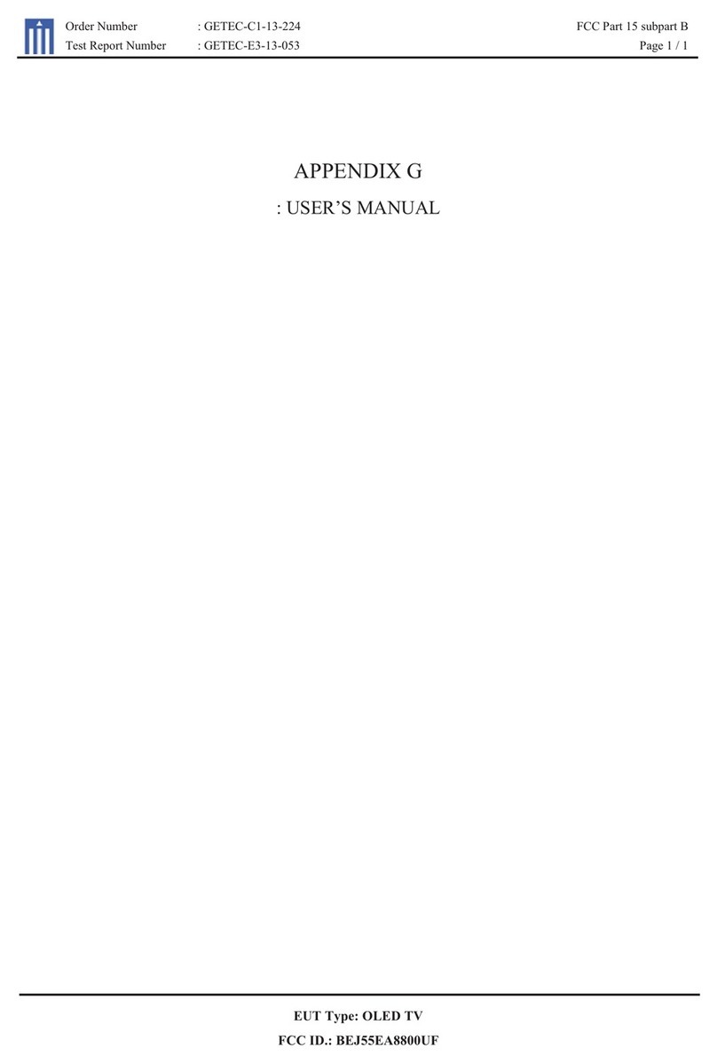 LG 55EA8800-UF User manual