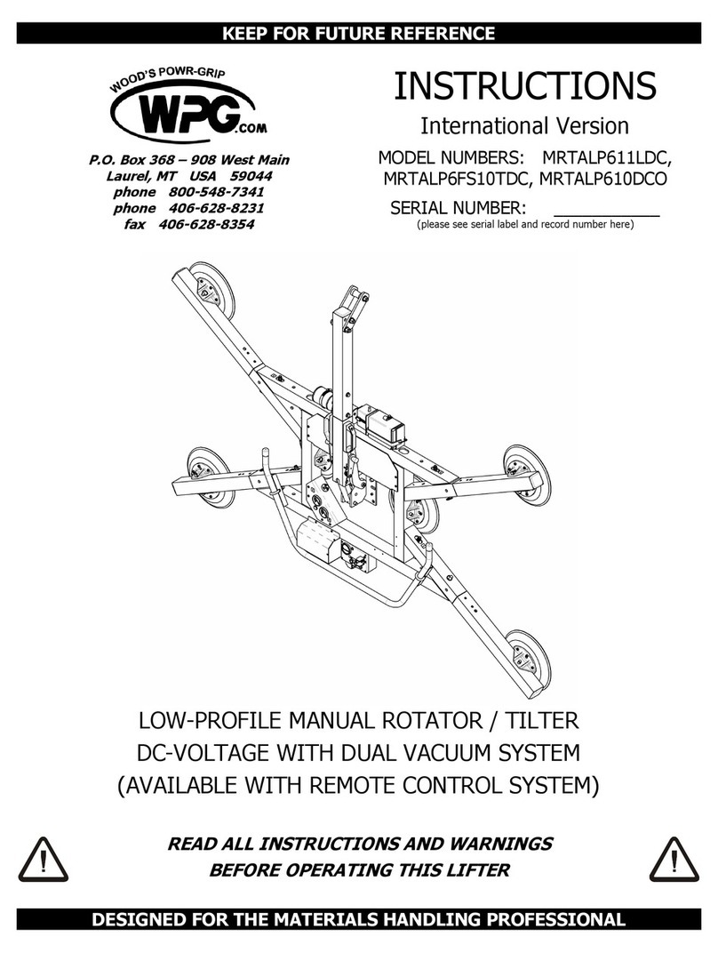 WOOD'S POWR-GRIP MRTALP6FS10TDC instructions