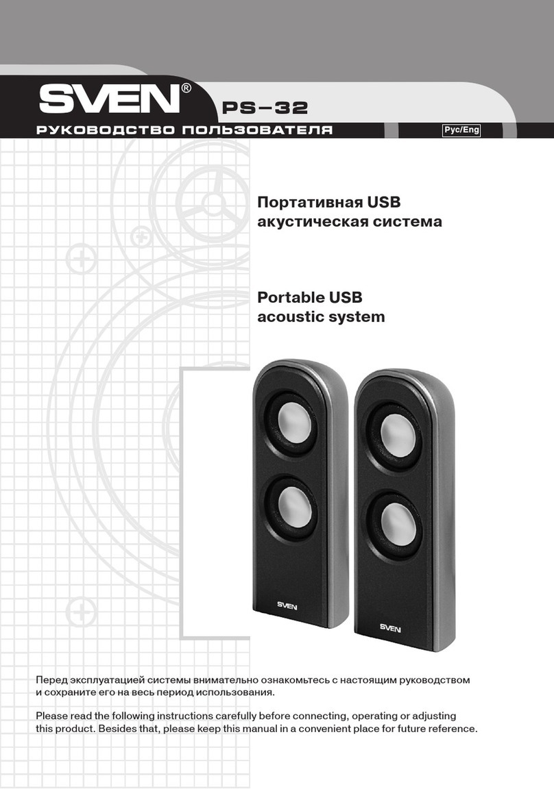 Sven PS-32 User manual