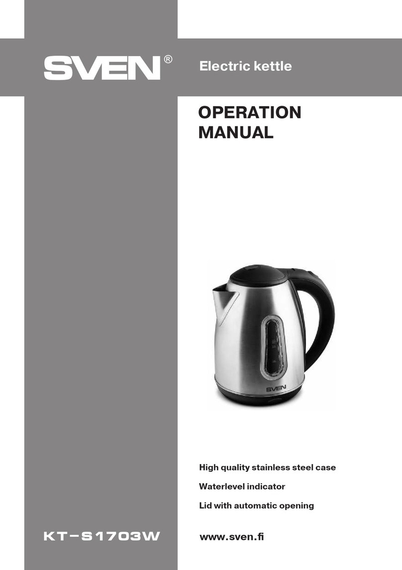 Sven KT-S1703W Operation manual