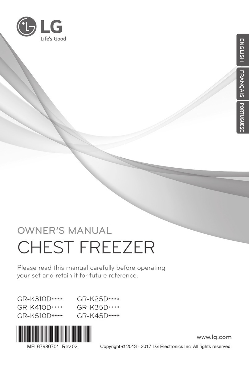 LG GR-K410D Series User manual